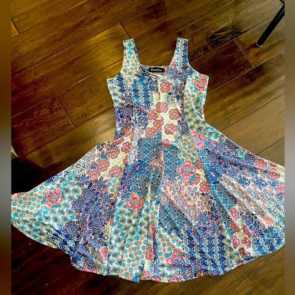 Summer floral dress